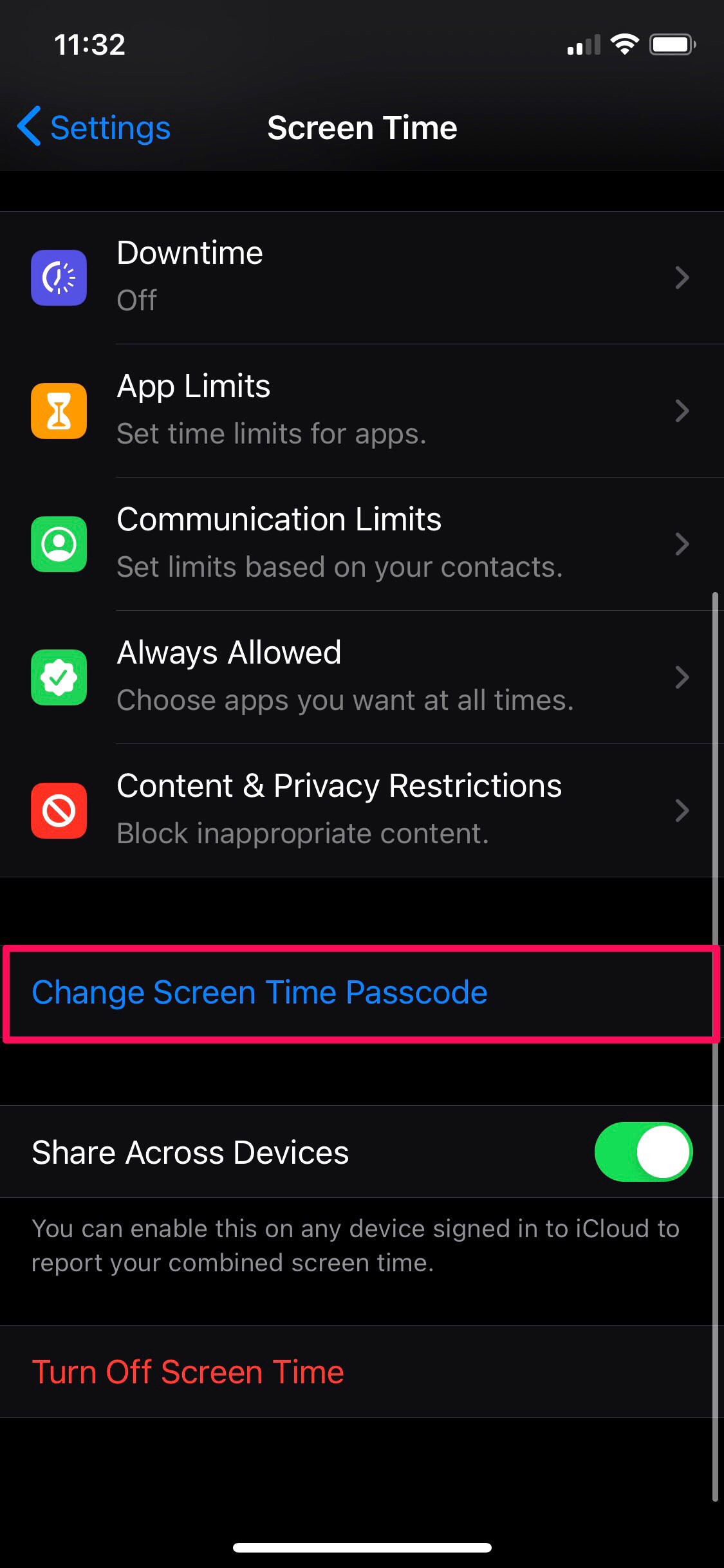 iphone passcode reset screen