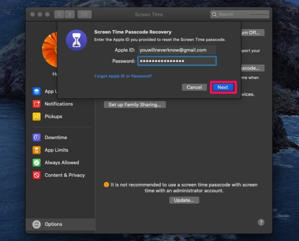 How to Reset Screen Time Passcode on Mac