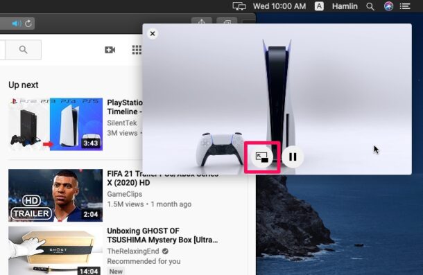 How to Use Picture-in-Picture Video in Safari for Mac