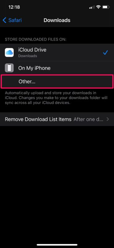 How to Change Safari Download Location on iPhone & iPad