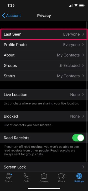 How to Hide Last Seen on WhatsApp