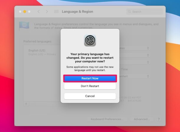How to Change Your Mac Region