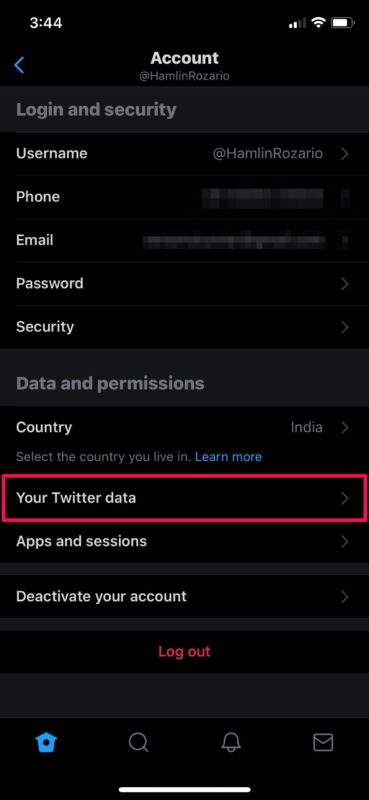 How to Download a Copy of Your Twitter Data