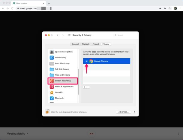 How to Screen Share with Google Meet on Mac