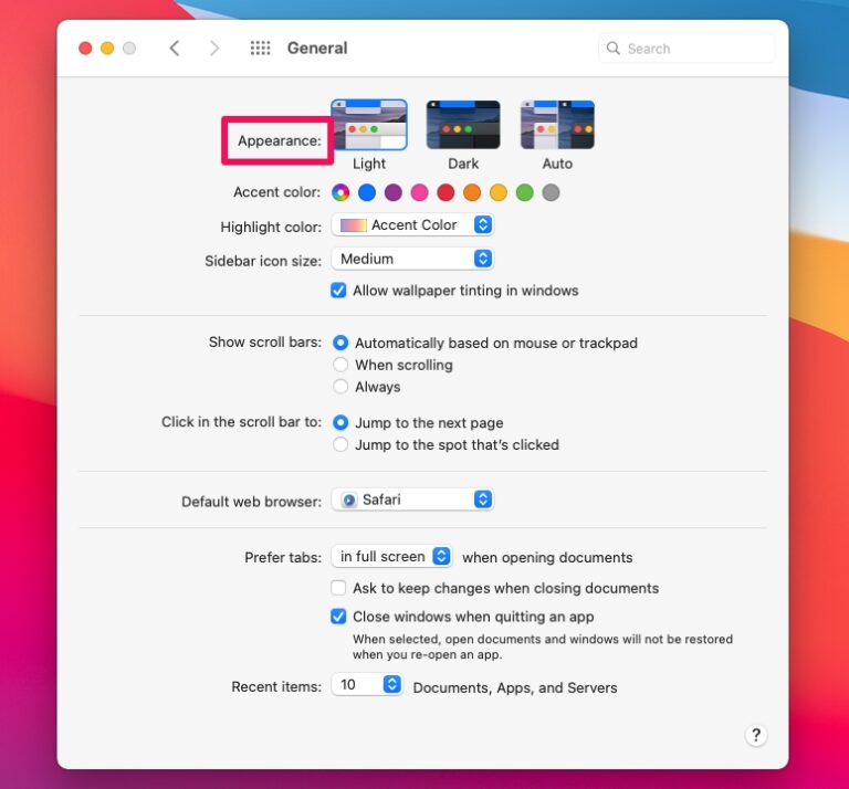 How to Use Automatic Dark/Light Mode on Mac - OS X Daily