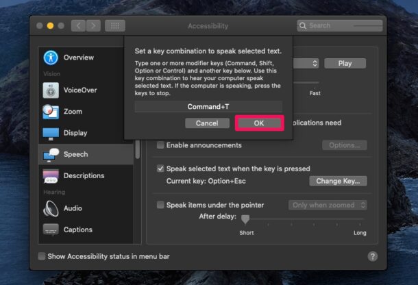 How to Use Speak Selection on Mac