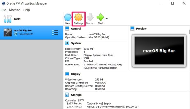 Как установить macOS Big Sur с помощью VirtualBox в Windows
