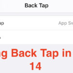 iOS 14 Back Tap header