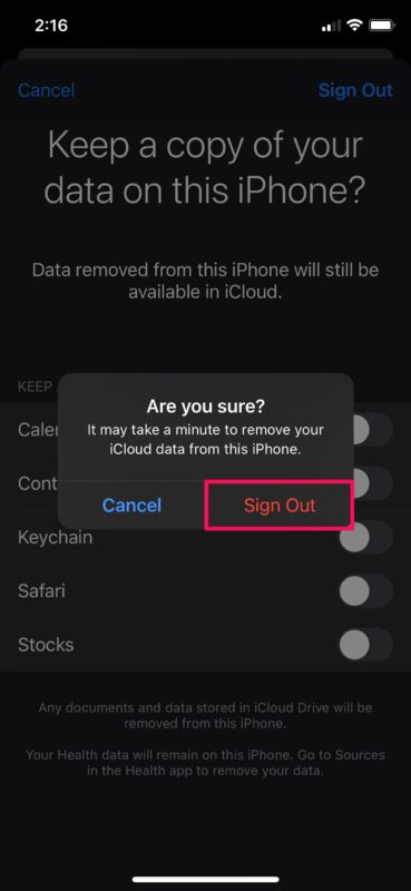 Как переключить учетную запись Apple ID / iCloud на iPhone и iPad