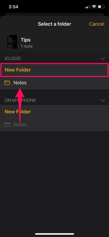 How to Move Notes on iPhone & iPad