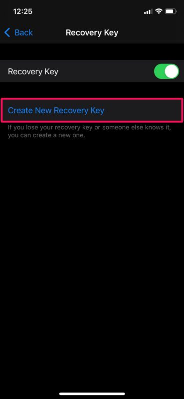 How to Replace Lost Recovery Key on iPhone