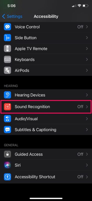 How to Use Sound Recognition Alerts on iPhone & iPad