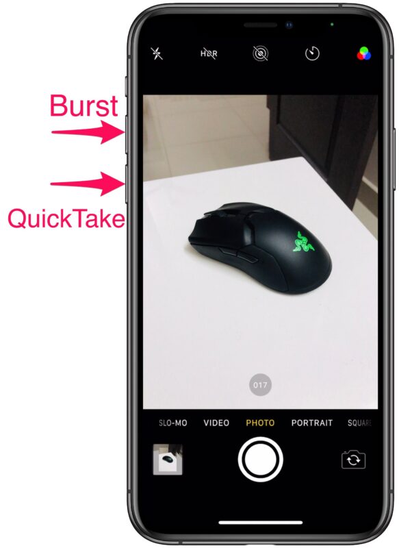 How to Use Volume Buttons for Camera Burst & QuickTake Video on iPhone & iPad