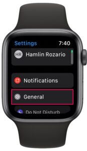 How to Check watchOS version on Apple Watch