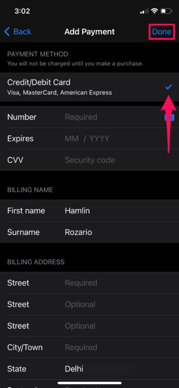 Как добавить способ оплаты в Apple ID на iPhone и iPad