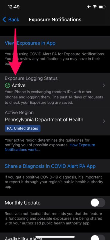 How to Turn On Exposure Notifications in iOS 14