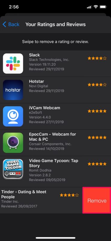 How to Remove Your Ratings for Apps on iPhone & iPad