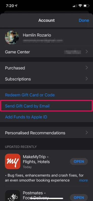 How to Send Apple Gift Cards from iPhone & iPad