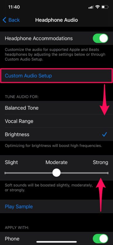 How to Use Headphone Accomodations on iPhone & iPad