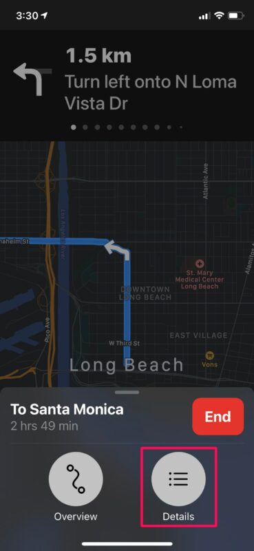 How to View Cycling Directions in Maps on iPhone