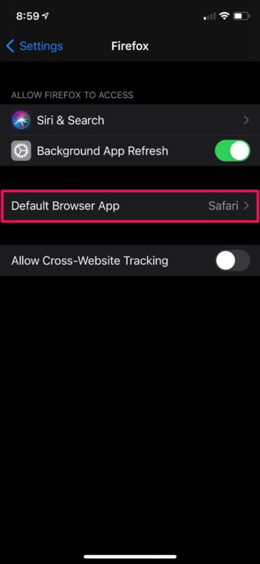 How to Set Firefox as Default Browser on iPhone & iPad
