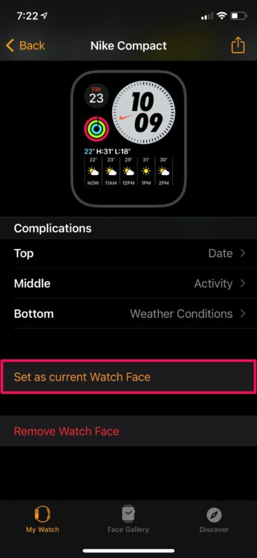 How to Set Watch Face for Apple Watch from iPhone