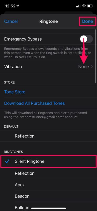 How to Turn Off Ringtone for a Single Contact on Phone with a Silent Ringtone