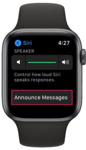 How to Use Announce Messages with Siri on Apple Watch