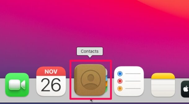 How to Add New Contacts on Mac