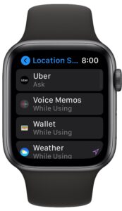 How to Disable Location Services on Apple Watch