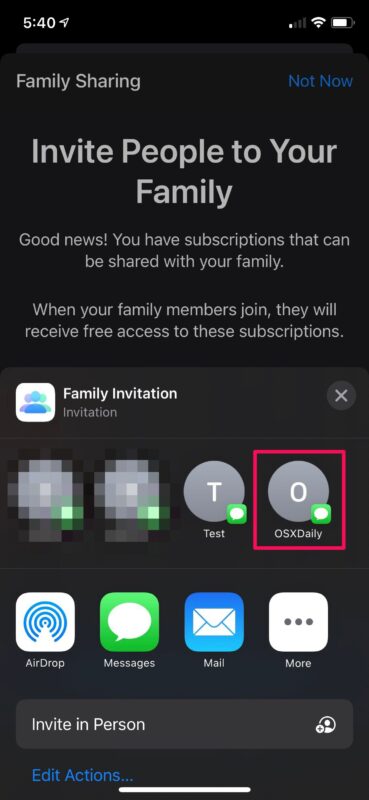 How to Share iCloud Storage with Family