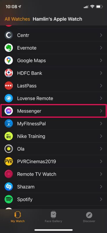 How to Hide or Show Apps on Apple Watch