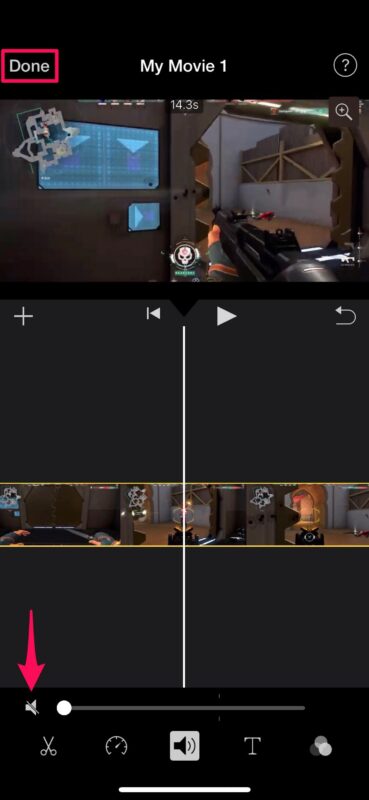How to Remove Audio from Video with iMovie on iPhone & iPad