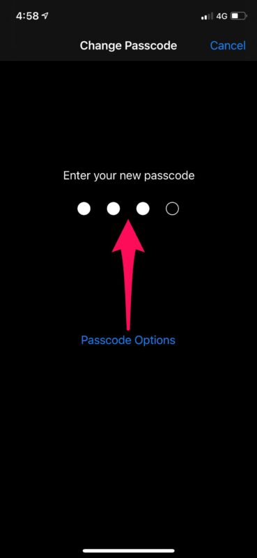 How to Switch to Four Digit Passcode on iPhone