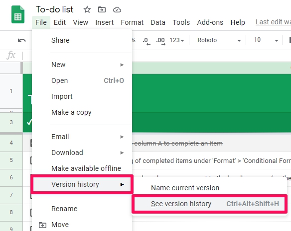 How to See Recent Changes & Revision History in Google Docs & Sheets