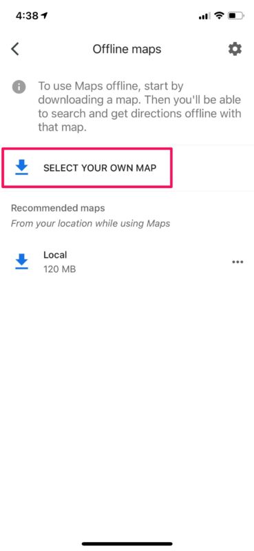 How to Download Offline Maps in Google Maps for iPhone