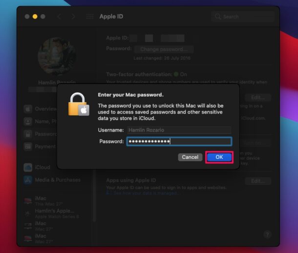 How to Create an Apple ID Recovery Key on Mac