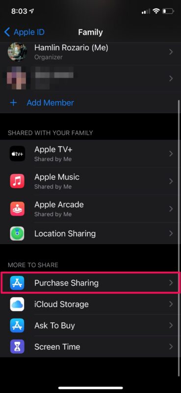 How to Share Purchases with Family on iPhone