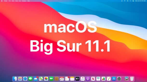 macos big sur 11.0.1 download