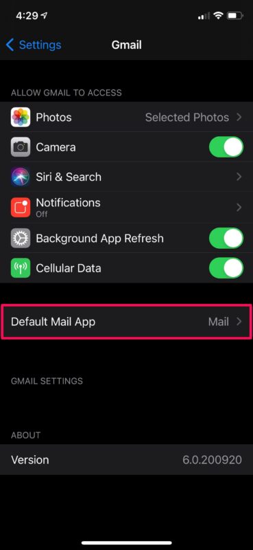 How to Set Gmail as the Default Mail App on iPhone