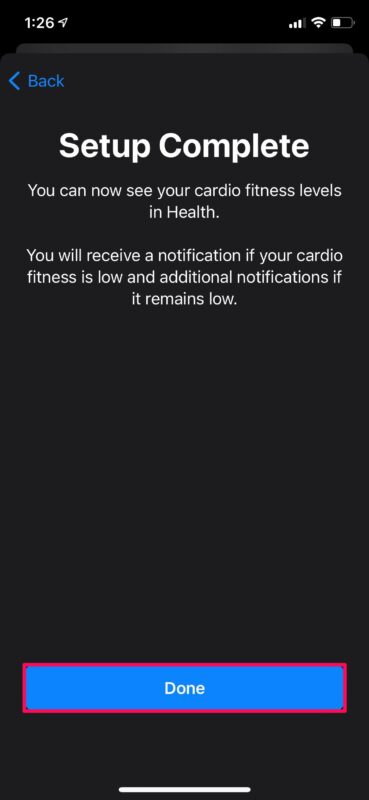 Как настроить уровни кардио-фитнеса на iPhone и Apple Watch
