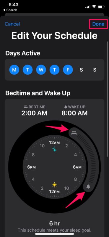 How to Adjust Your Sleep Schedule on iPhone & iPad