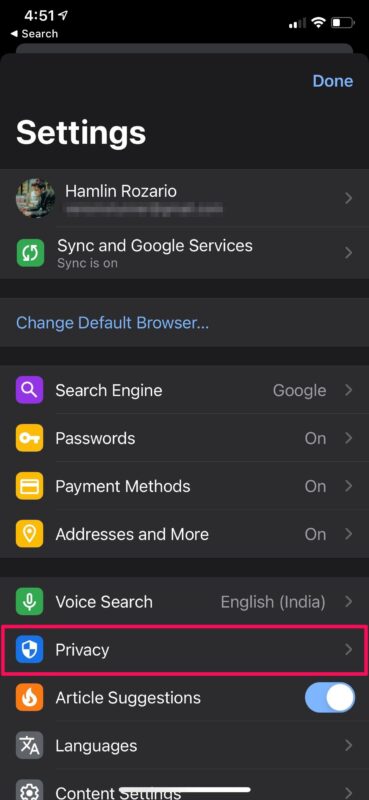 How to Clear Cookies & Website Data on Chrome for iPhone & iPad
