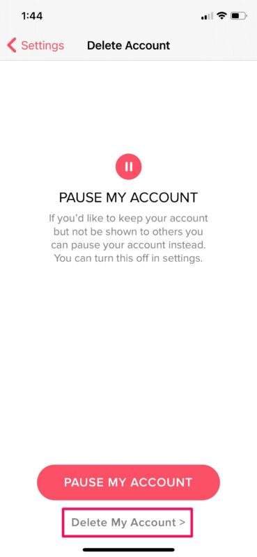 How to Delete Your Tinder Account on iPhone