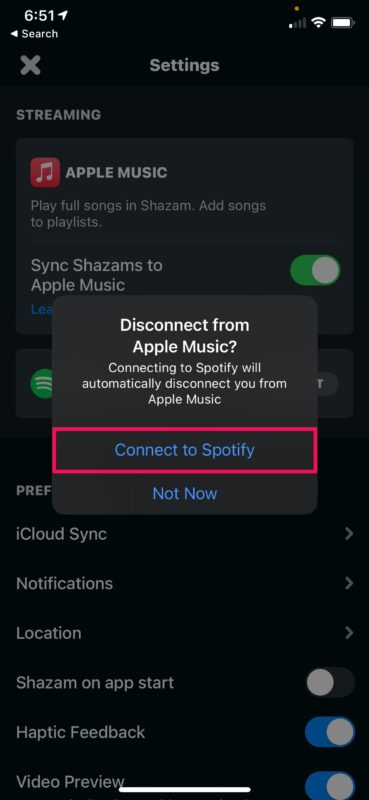 How to Link Shazam to Spotify Instead of Apple Music