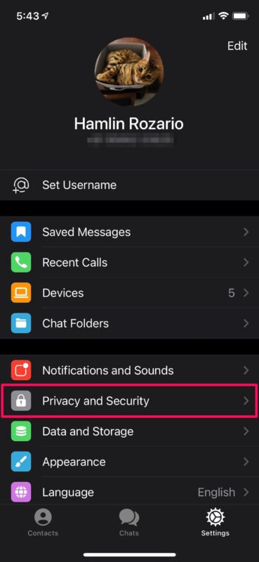 How to Lock Telegram Chats with Face ID on iPhone