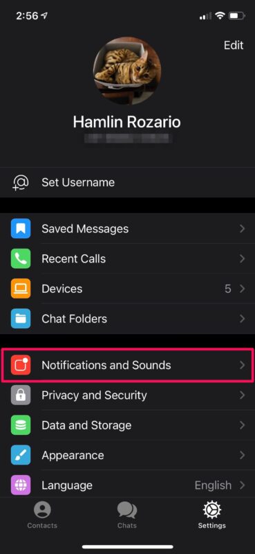 Как запретить Telegram показывать превью сообщений на iPhone