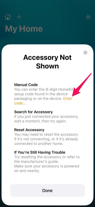 How to Add HomeKit Accessory Without QR Code