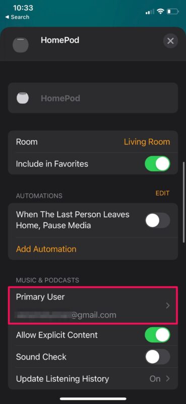 How to Change Apple ID for HomePod Account