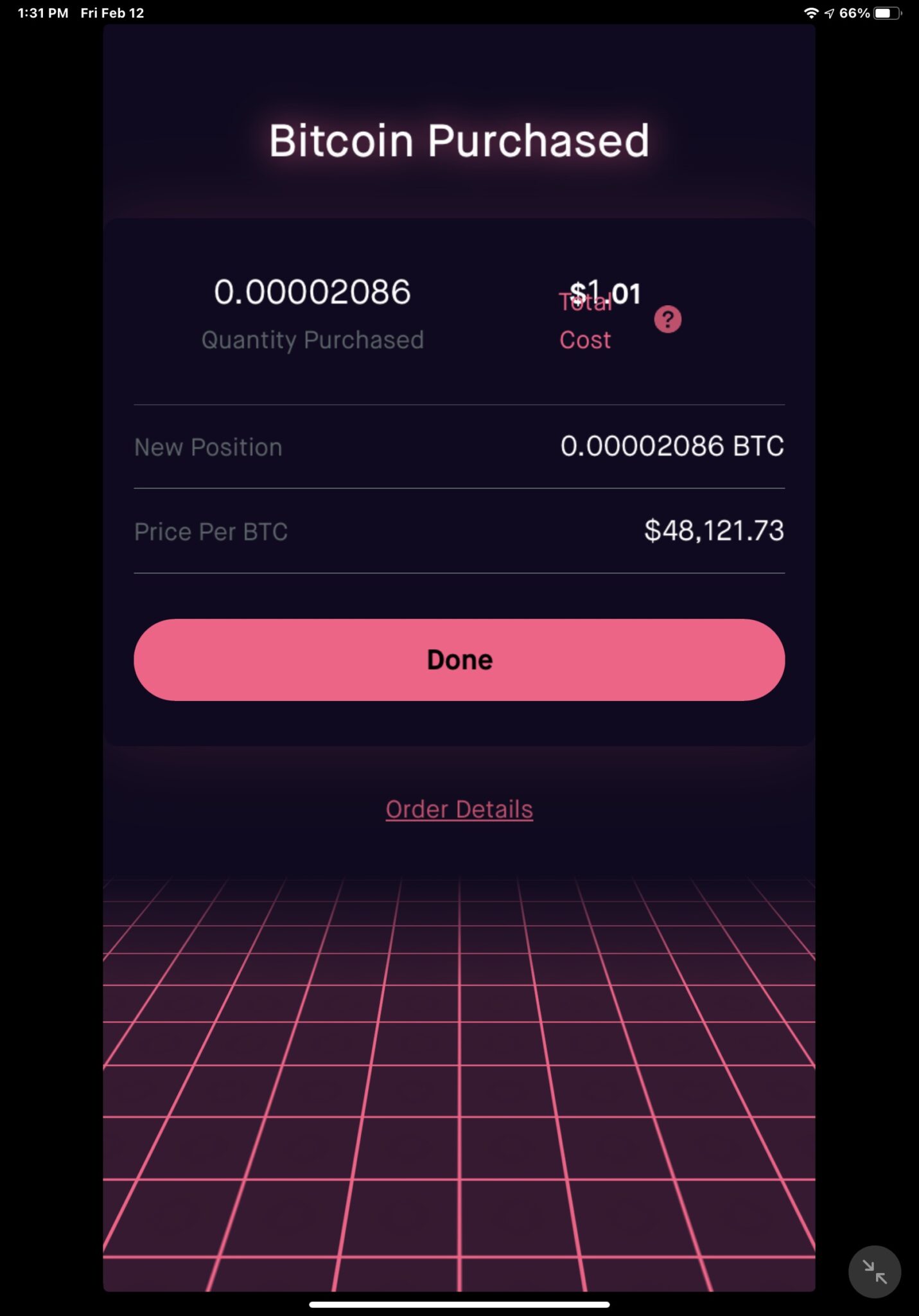 is it safe to buy bitcoin on the robinhood app